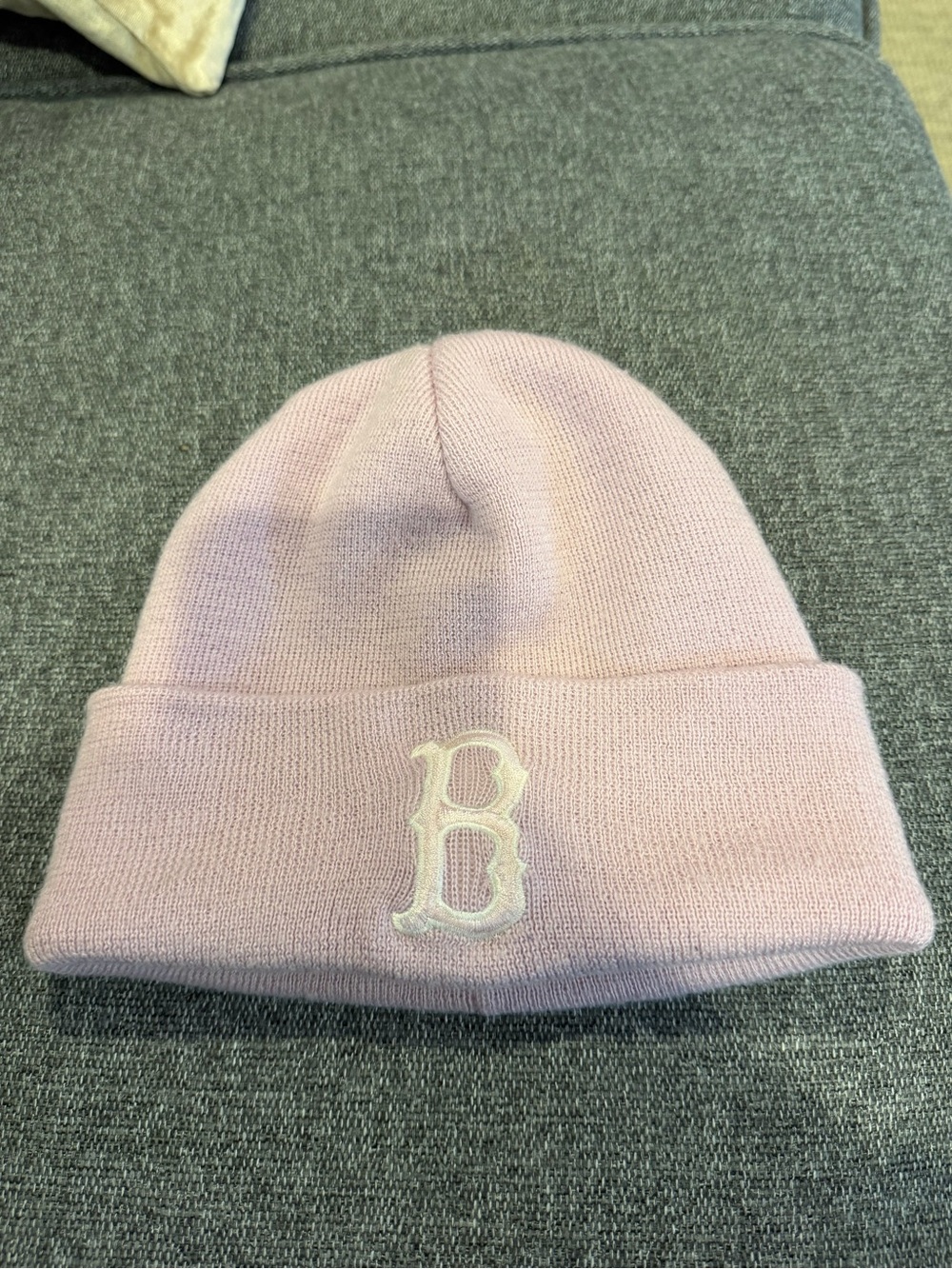 Pink Knit Beanie